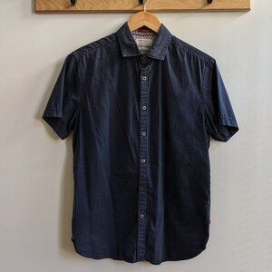 Cotton short sleeve shirt - Polka dots